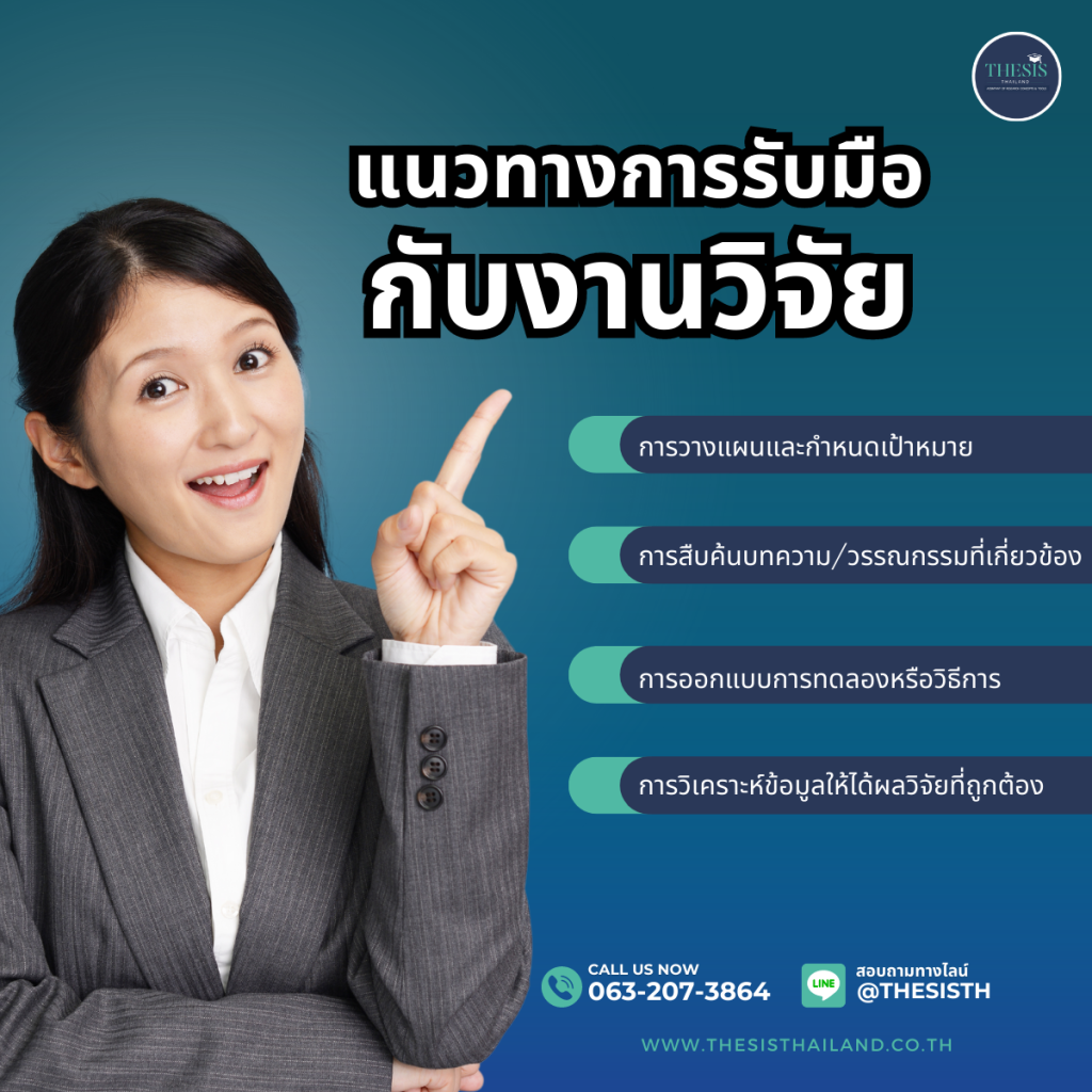 แนวทางการรับมือกับงานวิจัย